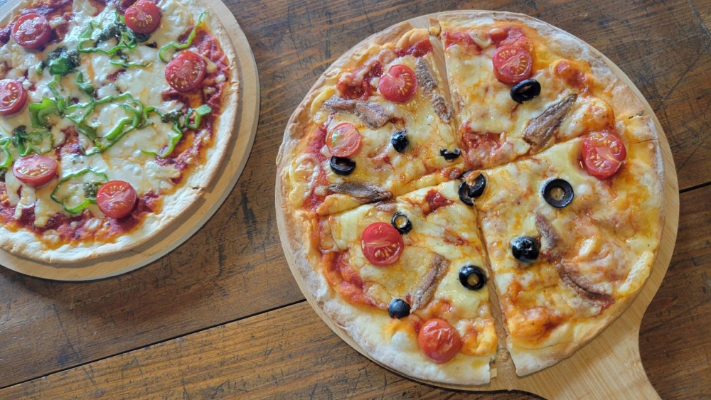 DIYピザ窯でピッツァパーティー